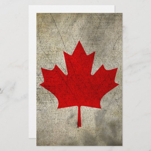 カナダ 便箋 (正面/裏面)