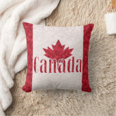 カナダ、国旗 クッション (ブランケット)