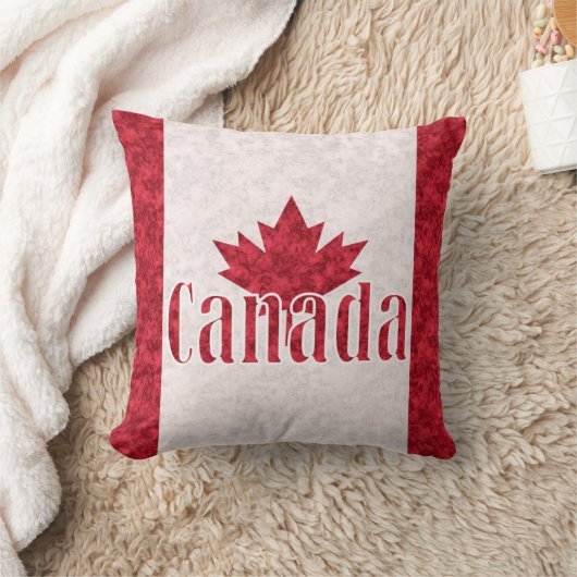 カナダ、国旗 クッション (ブランケット)