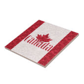 カナダ、国旗 タイル (側面)