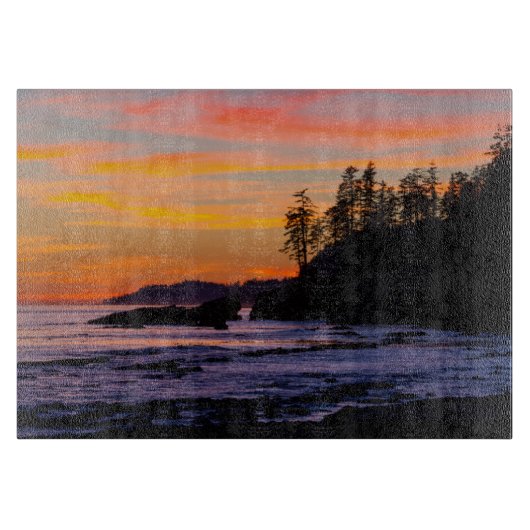 カナダ、太平洋環境国立公園保護区（西部） カッティングボード (正面)