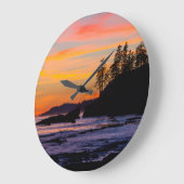 カナダ、太平洋環境国立公園保護区(西部) ラージ壁時計 (傾斜)