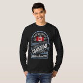 カナダ 怖くない カナダ人が来た Tシャツ (正面フル)
