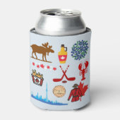カナダ 楽しい 缶クーラー (缶正面)