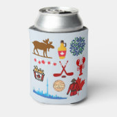 カナダ 楽しい 缶クーラー (缶裏面)