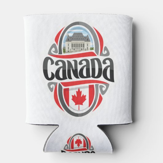 カナダ 缶クーラー (裏面)