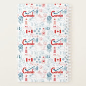 カナダ |記号パターン プランナー手帳 (裏面)