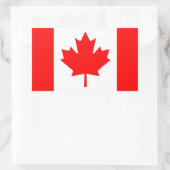 カナダ 長方形シール (バッグ)