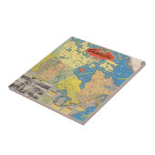 カナダ-陸標の絵解き地図 タイル (側面)