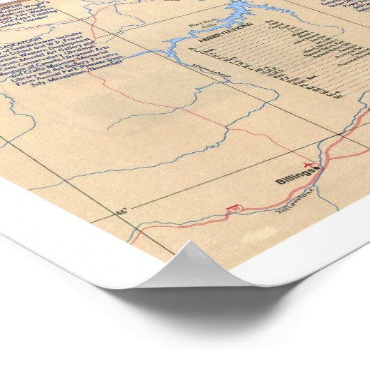 「カナダ: 1979年サスカチュワン州とマニトバ州。 ポスター (角)