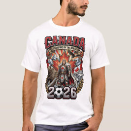 カナダ 2026 オーダーメイド サッカー ファンTシャツ Tシャツ