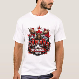 カナダ Oh Canada 2026 サッカー ファン Tシャツ
