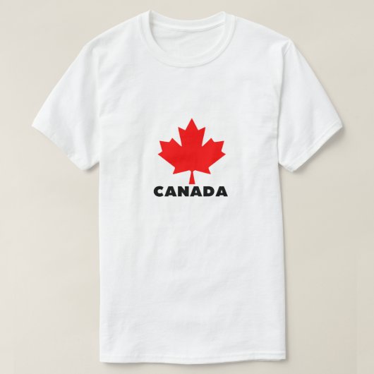 カナダ Tシャツ (デザイン正面)