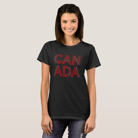 カナダ Tシャツ (正面フル)