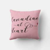 カナダAtハートスロークッション，カナダ クッション (裏面)