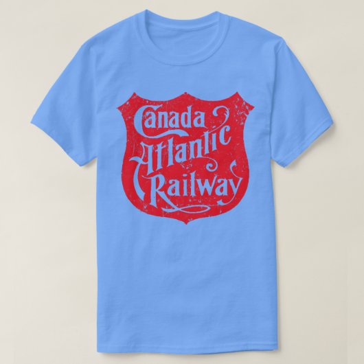 カナダAtlc鉄道 Tシャツ (デザイン正面)