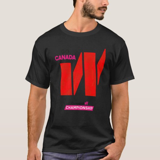 カナダConcacaf W予選1 Tシャツ (正面)