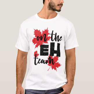 カナダEhチームメープルリーフカナダ国旗 Tシャツ