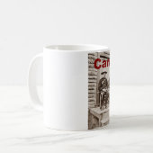 カナダEhヴィンテージマウント写真 コーヒーマグカップ (正面左)