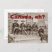 カナダEhヴィンテージマウント写真 ポストカード (正面/裏面)