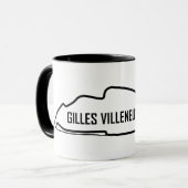 カナダF1回路 マグカップ (正面左)