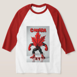カナダFAFOラグランTシャツ Tシャツ