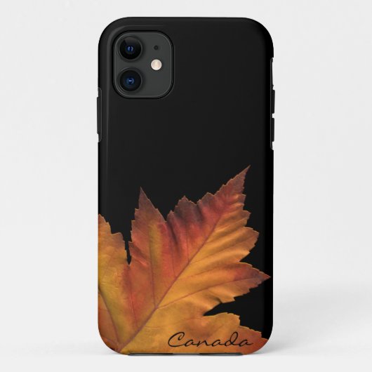カナダIPhone 5ケースCanada Autumn Maple Leaf Case Case-Mate iPhoneケース (裏面)