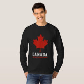 カナダJust Colder Canadian Mapleクール Leaf(カナダ) Tシャツ (正面フル)