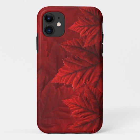 カナダMaple Leaf iPhoneケースCanadaお土産 Case-Mate iPhoneケース (裏面)