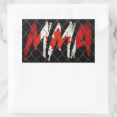 カナダmmaステッカー 長方形シール (バッグ)