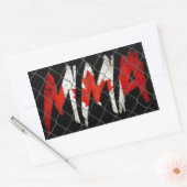 カナダmmaステッカー 長方形シール (封筒)