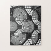 カナダOttawaアートギャラリーガラスシャンデリア。 ジグソーパズル (縦)