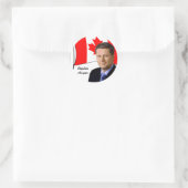 カナダPM Stephen Harper ラウンドシール (バッグ)