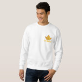 カナダSweatshirtチームカナダお土産Sweatshirt スウェットシャツ (正面フル)