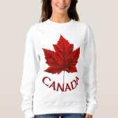 カナダSweatshirt Women's Canada カスタマイズ Shirts スウェットシャツ (正面)
