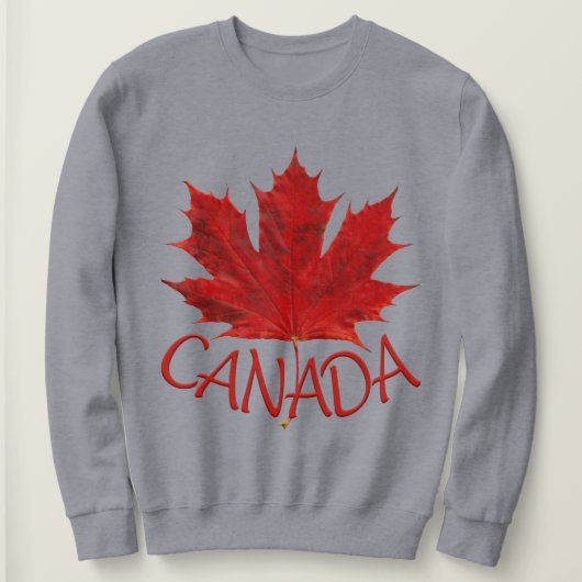 カナダSweatshirt Women's Canada カスタマイズ Shirts スウェットシャツ (デザイン正面)