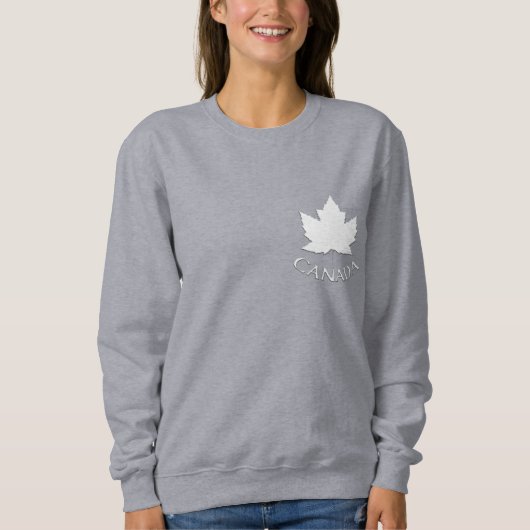 カナダSweatshirt Women's Canada カスタマイズ Shirts スウェットシャツ (正面)