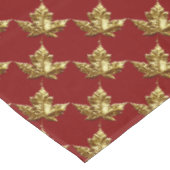 カナダTablelothカナダ金ゴールドカナダTableloth テーブルクロス (アングル)