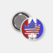 カナダUSAお土産冷蔵庫用マグネット マグネット (正面/裏面)