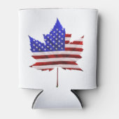 カナダUSAお土産 缶クーラー (正面)