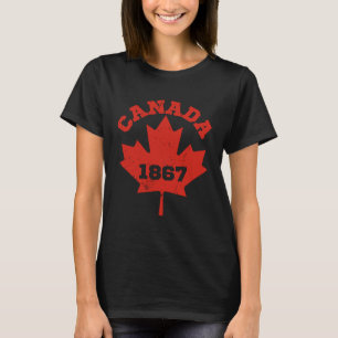 カナダUSAアメリカホッケーカナダメープルリーフ1 Tシャツ