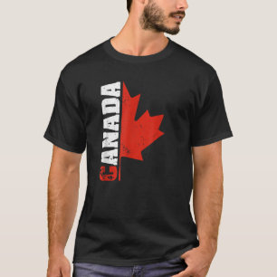 カナダUSAアメリカホッケーカナダメープルリーフ Tシャツ