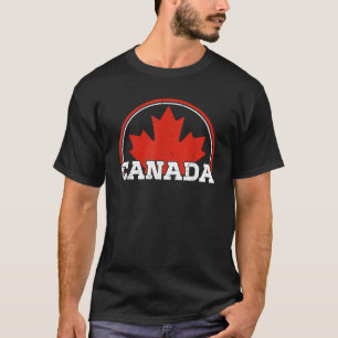 カナダUSAアメリカホッケーカナダメープルリーフ Tシャツ