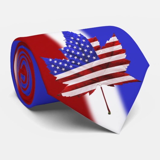 カナダUSAネクタイがアメリカをパーソナライズ/カナダのネクタイ ネクタイ (ロール)