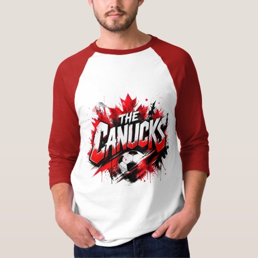 カナックス - カナダのナショナルチーム愛称 Tシャツ (正面)