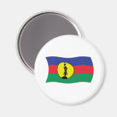 カナック人民国旗のマグネット マグネット (正面/裏面)