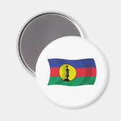 カナック人民国旗のマグネット マグネット (正面/裏面)