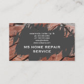 カナヅチ |レンチ |石積み 名刺 (裏面)