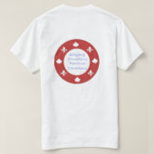 カナディアンのLeeMariie's創造的なデザイン Tシャツ (デザイン裏面)