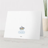 カナディアンウィンターホリデーカード サンキューカード (裏面)